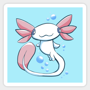 Baby Axolotl Magnet